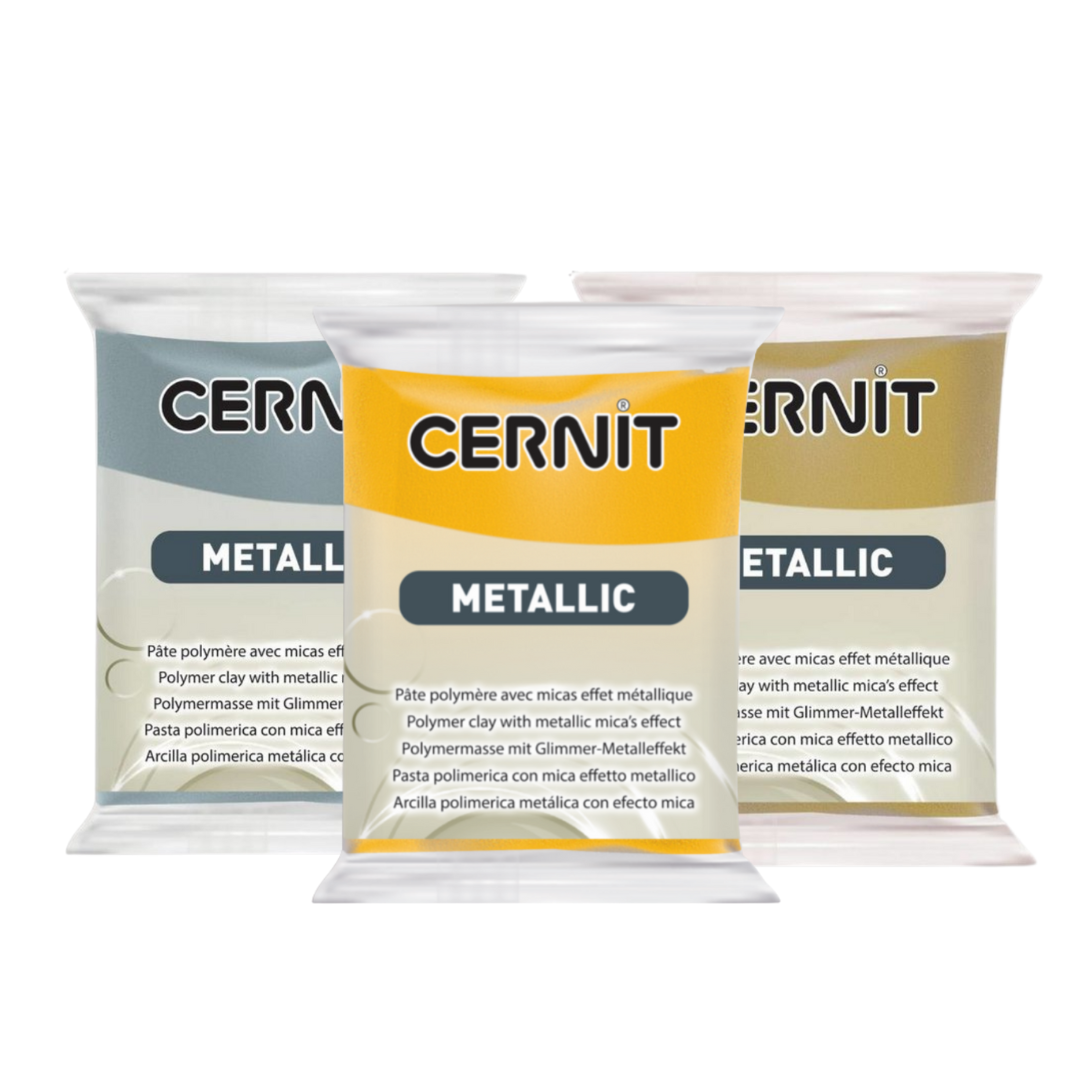 Cernit - Arcilla polimérica (500 g), color blanco translúcido